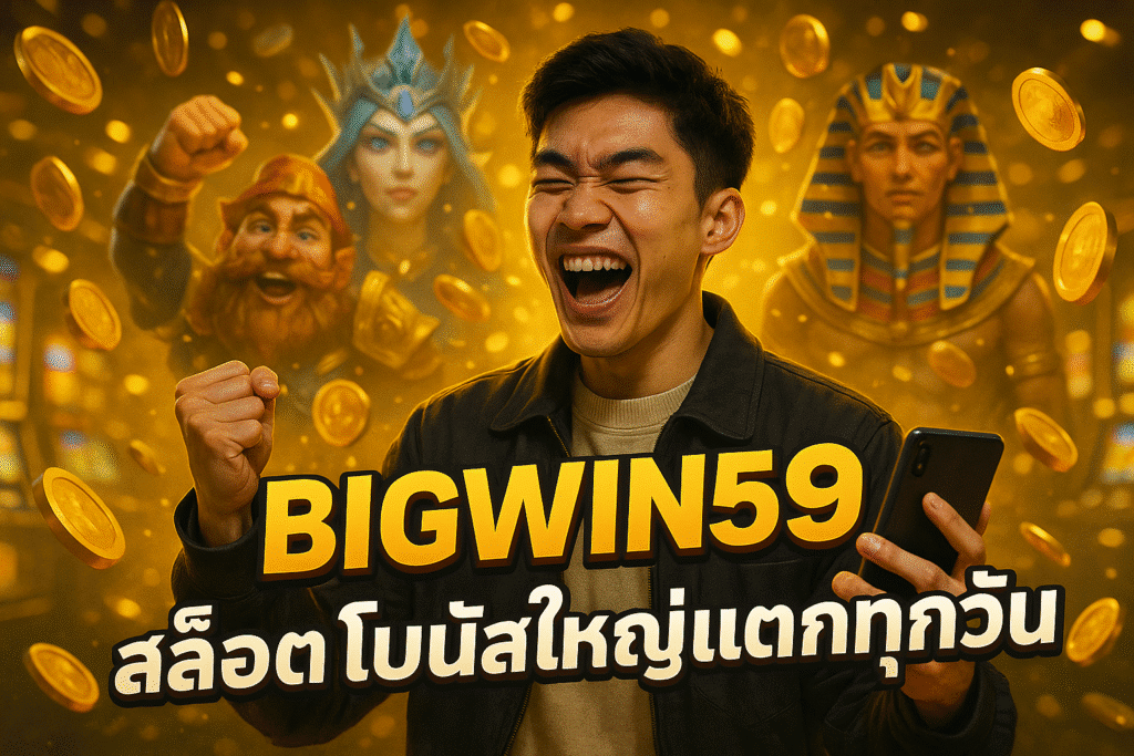 BIGWIN59 สล็อตโบนัสใหญ่แตกทุกวัน