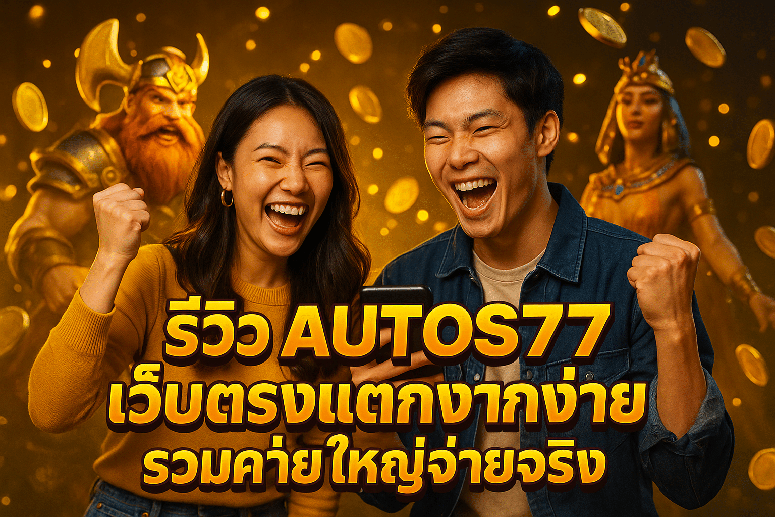 รีวิว AUTOS77 เว็บตรงแตกง่าย รวมค่ายใหญ่จ่ายจริง