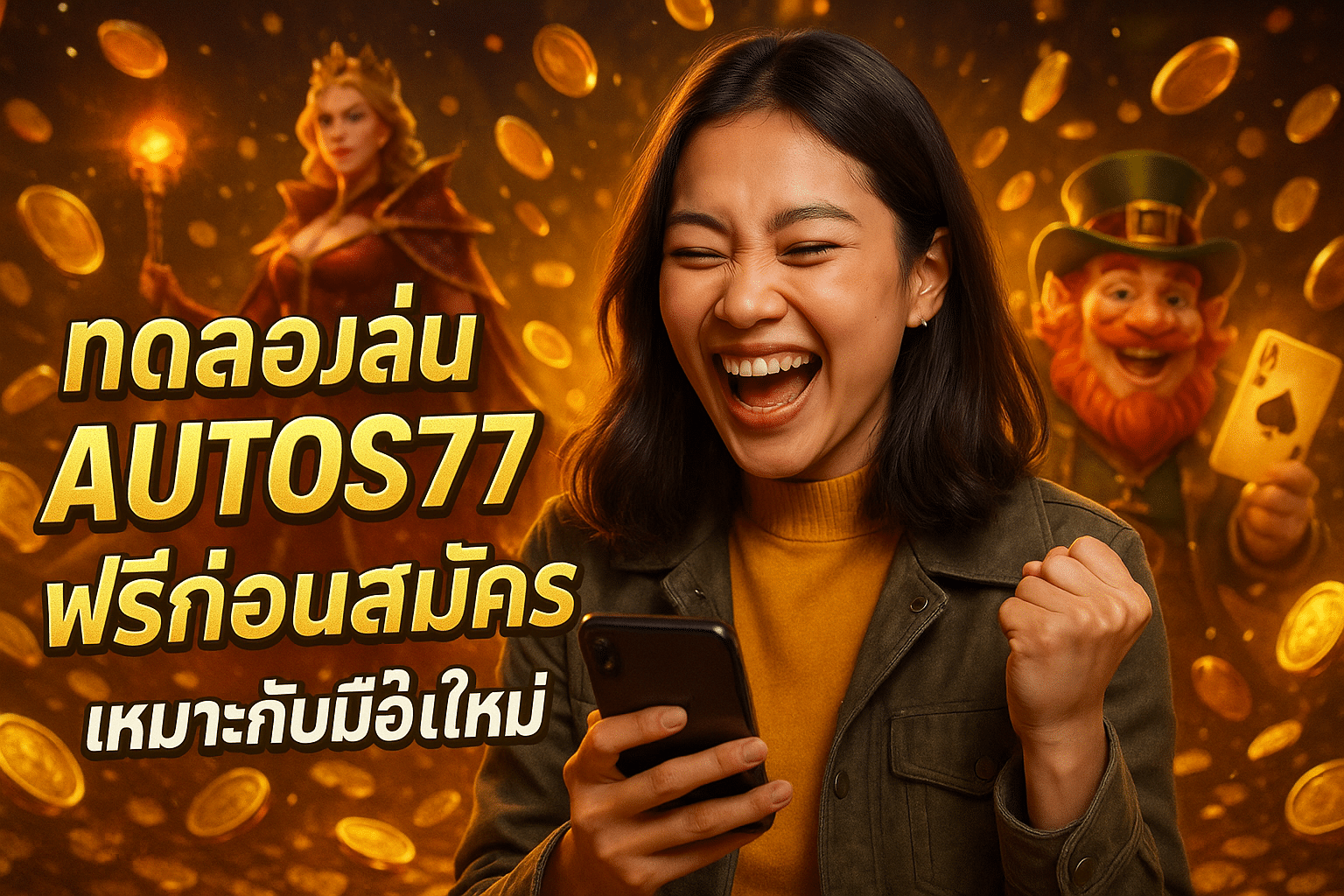 ทดลองเล่น AUTOS77 ฟรีก่อนสมัคร เหมาะกับมือใหม่