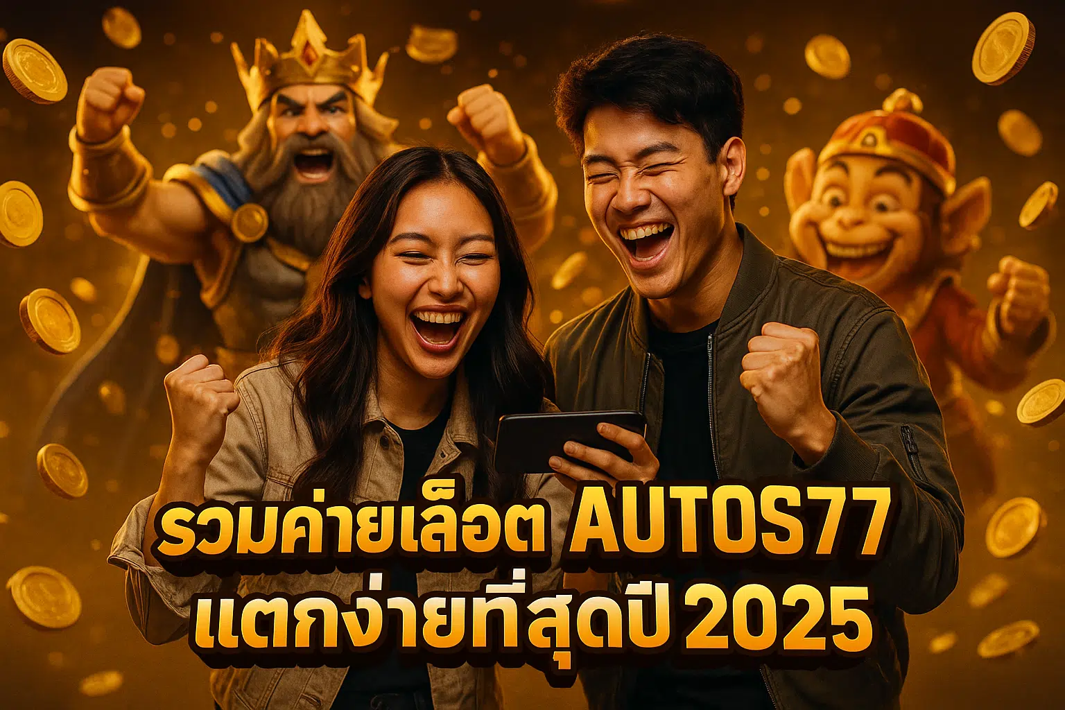 รวมค่ายสล็อต AUTOS77 แตกง่ายที่สุดปี 2025